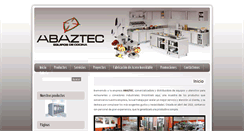 Desktop Screenshot of abaztec.com