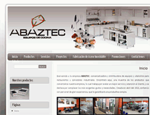 Tablet Screenshot of abaztec.com